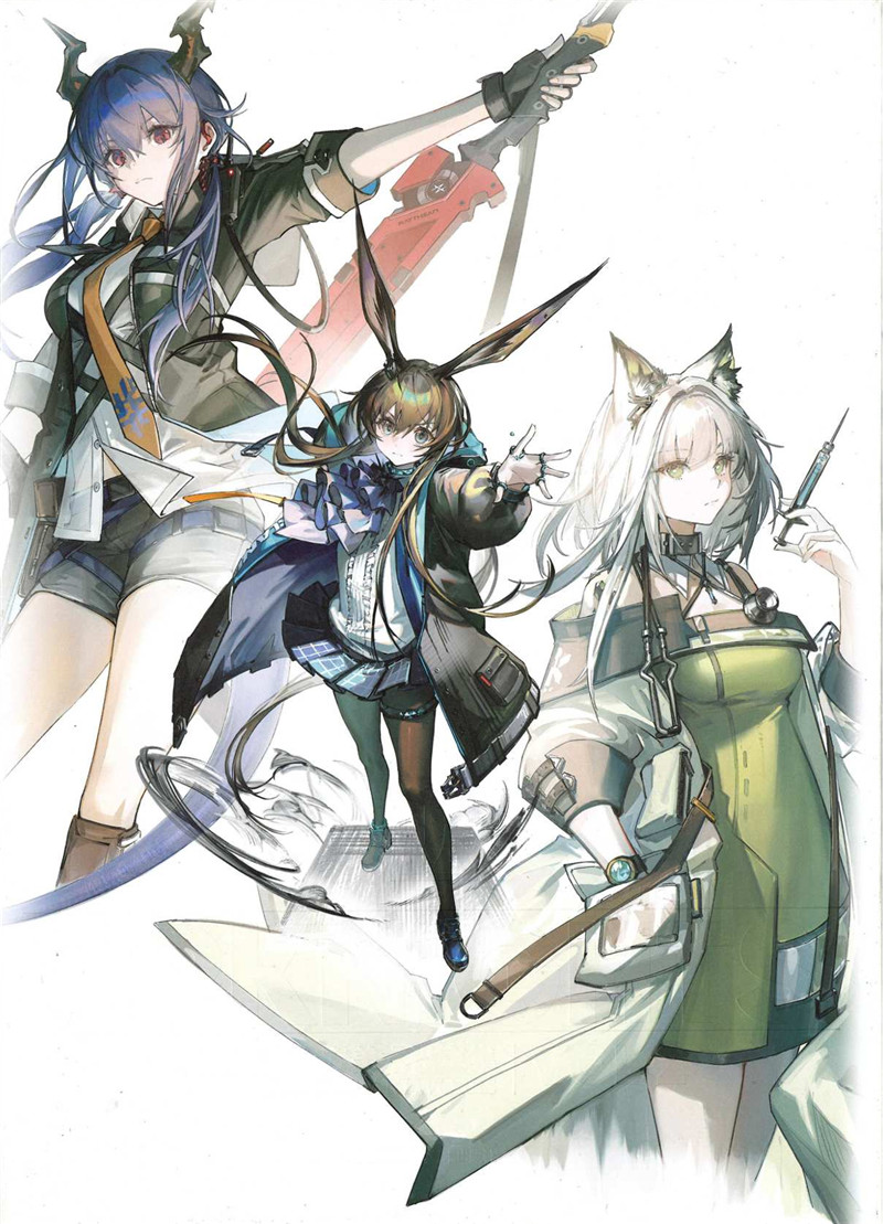 明日方舟设定集画集ARKNIGHTS OFFICIAL ARTWORKS – ACG图包网