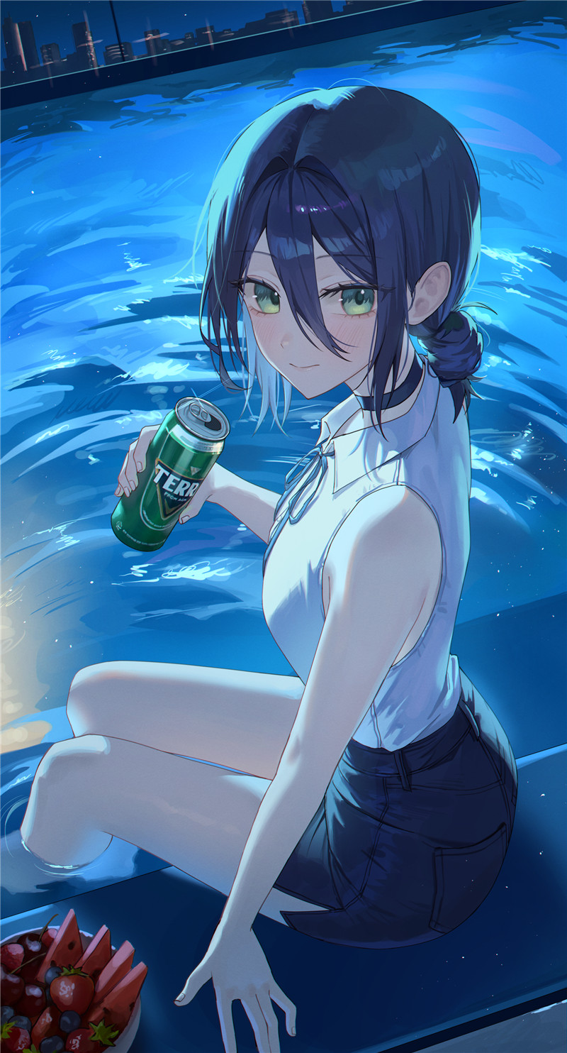 电锯人角色蕾塞超清图集4K8K高清手机电脑壁纸CG插画原画图片素材[1100P-3.27G]