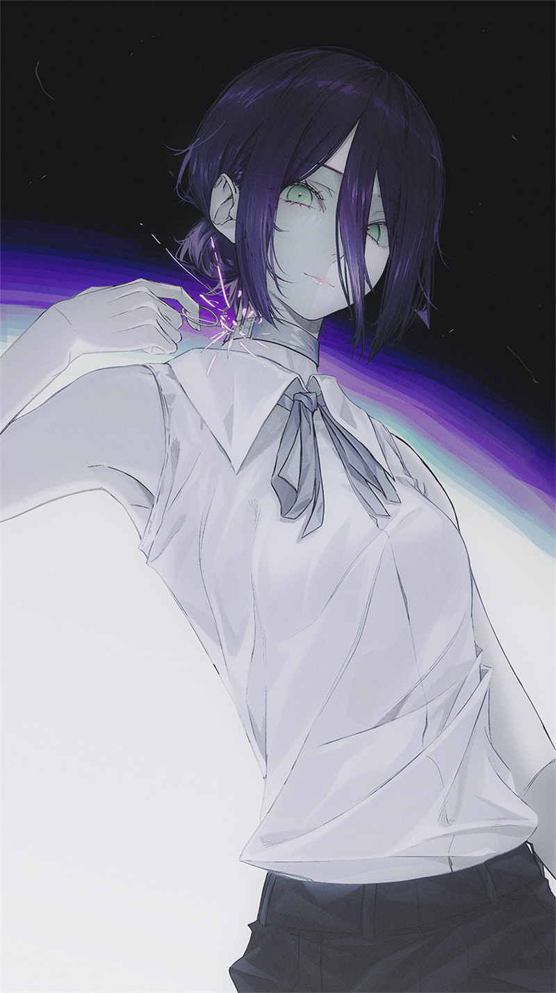 电锯人角色蕾塞超清图集4K8K高清手机电脑壁纸CG插画原画图片素材[1100P-3.27G]