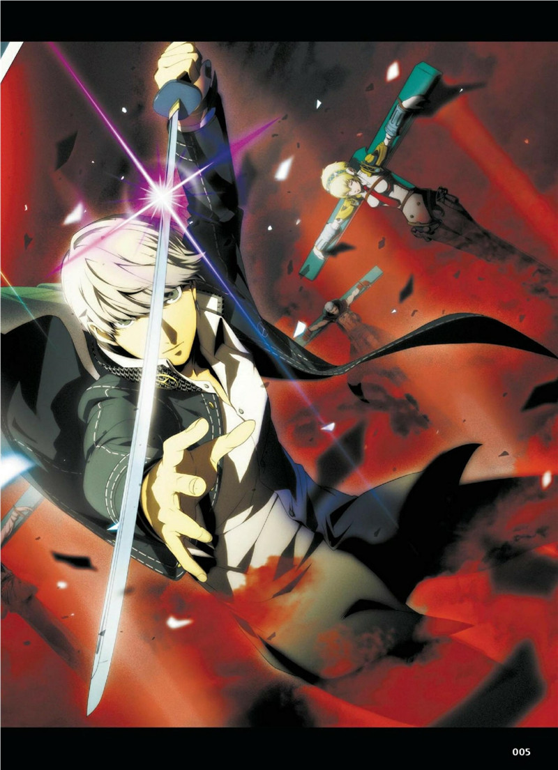 女神异闻录4原画P4公式设定集艺术集CG角色设计游戏资料图集素材[1773P-2.79G]