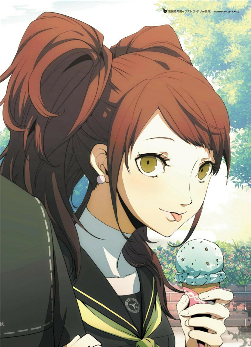 女神异闻录4原画P4公式设定集艺术集CG角色设计游戏资料图集素材[1773P-2.79G]