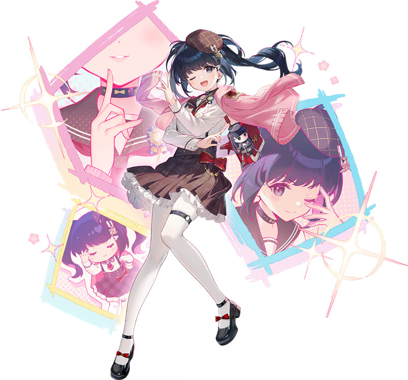 灰烬战线全角色立绘高清全身免抠PNG动漫立牌周边免扣设计素材集