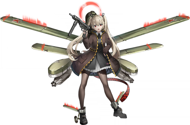 灰烬战线全角色立绘高清全身免抠PNG动漫立牌周边免扣设计素材集