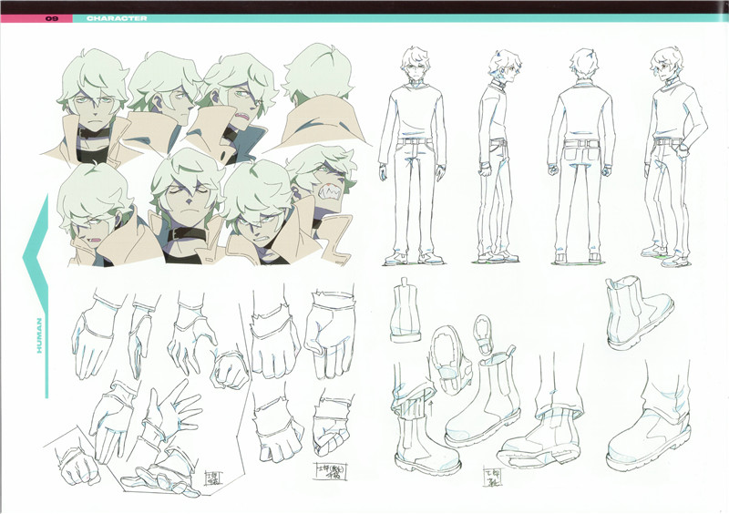 动物新世代角色人物三视图设定资料集画集线稿图片素材美术资料[520P-5.17G]