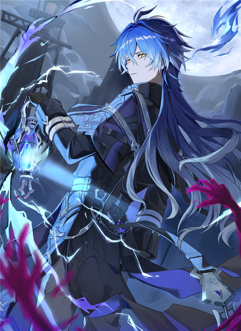 原神角色菲林斯官方立绘插画p站pixiv图集高清壁纸美术图片素材