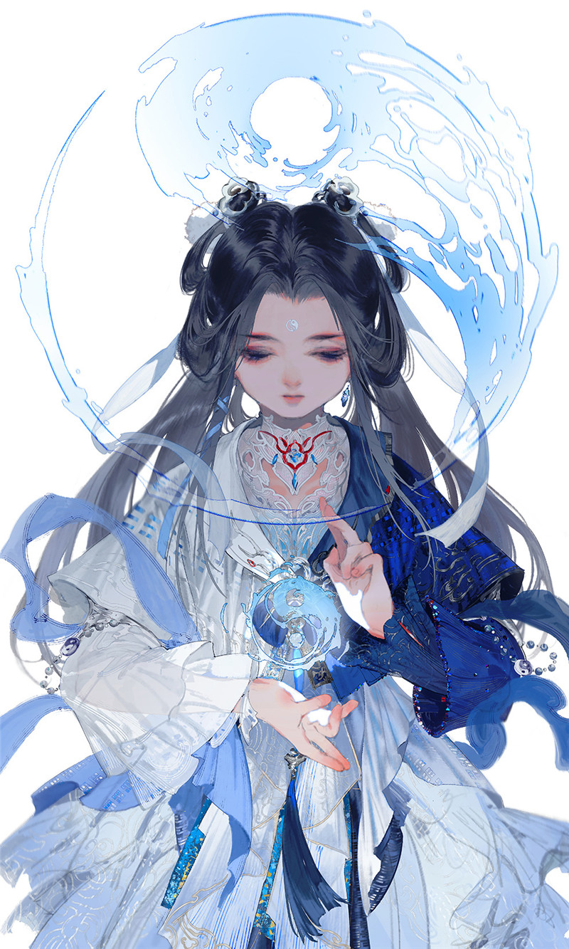 伊吹五月伊吹鸡腿子国风二次元动漫插画原画PSD笔刷教程设计素材[7312P-19.3G]