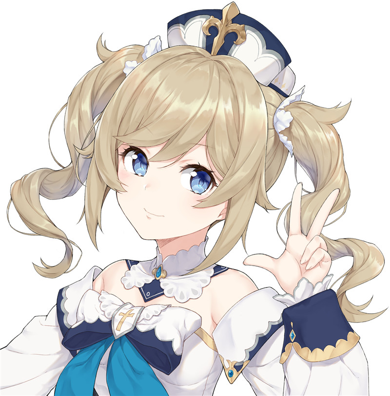 原神角色芭芭拉官方立绘原画超清插画4K8K高清壁纸美术图片素材[1807P-5.34G]