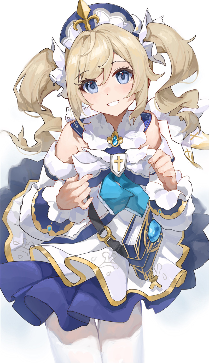 原神角色芭芭拉官方立绘原画超清插画4K8K高清壁纸美术图片素材[1807P-5.34G]