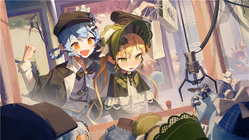 魔法少女的魔女审判橘雪莉图集原画插画4K8K高清壁纸美术图片素材[162P-829M]