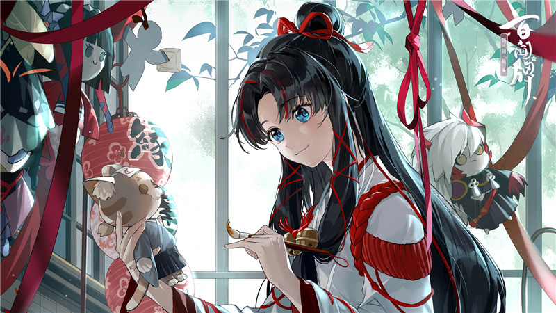 阴阳师百闻牌官方原画插画高清卡面壁纸和风日式二游美术图片素材