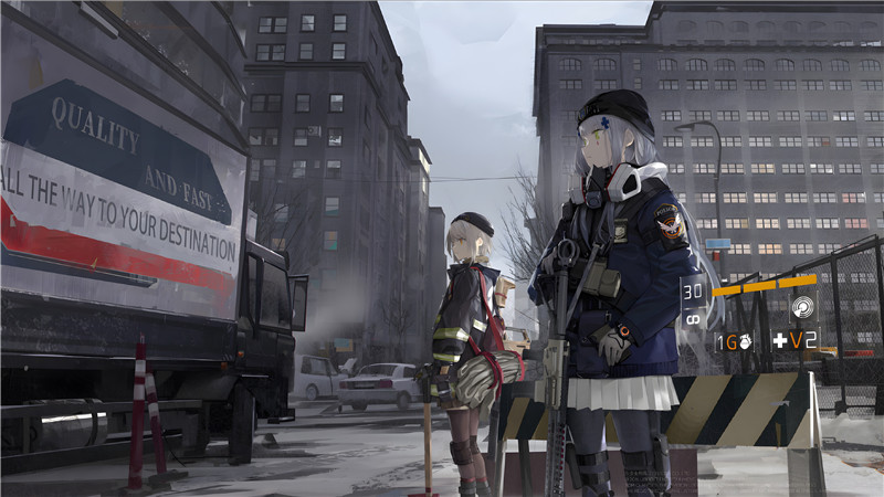 [整合包]少女前线PNG立绘战术人形图鉴原画高清游戏插画超清壁纸图片素材