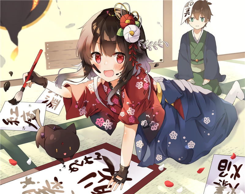 动漫为美好的世界献上祝福角色惠惠相关图集原画插画壁纸图片素材(二期更新)[2303P-5.1G]