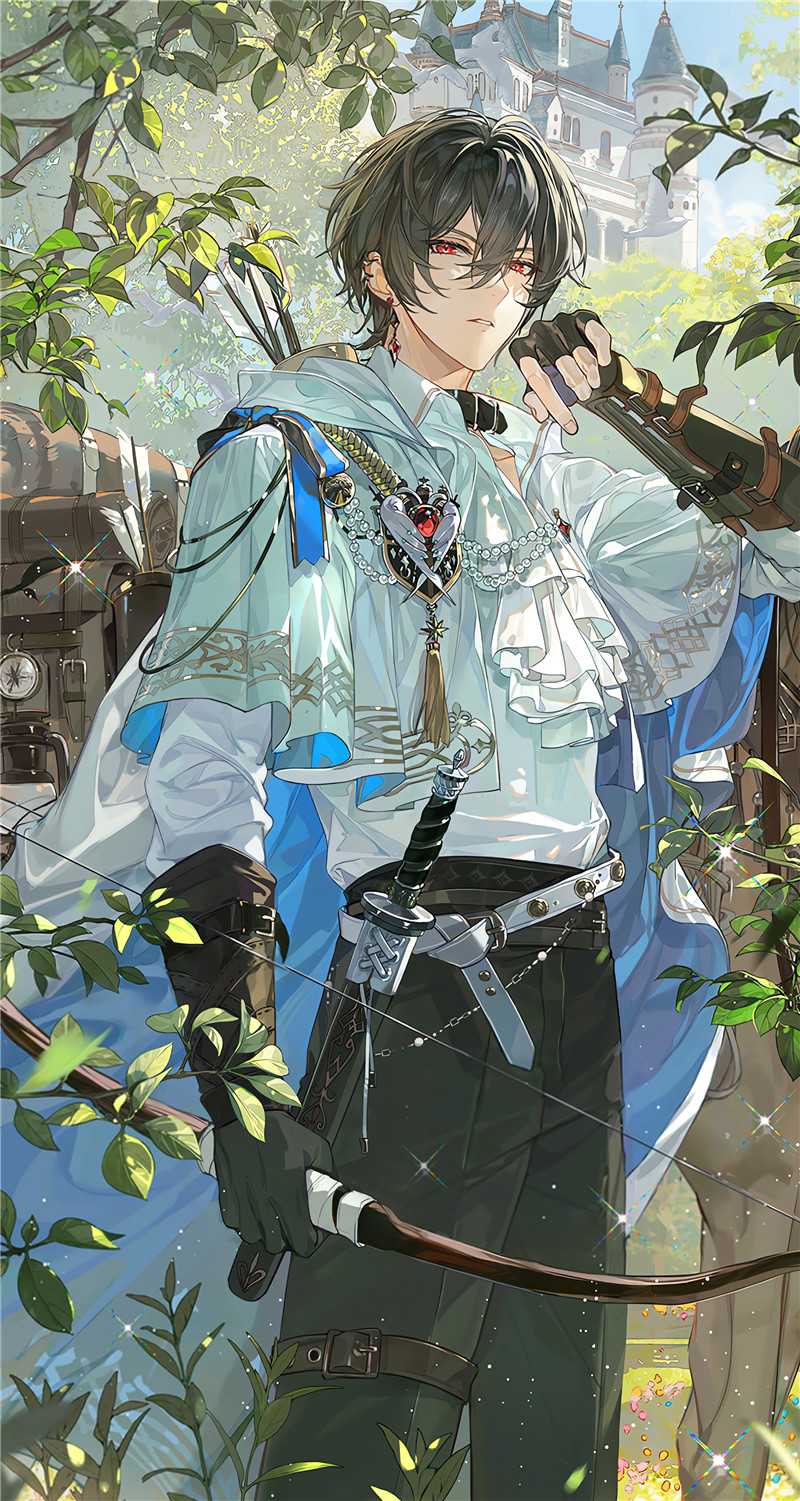 时空中的绘旅人原画高清插画超清官方壁纸乙女游戏乙游美术素材