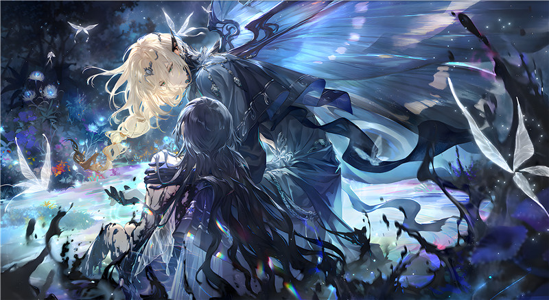 时空中的绘旅人原画高清插画超清官方壁纸乙女游戏乙游美术素材