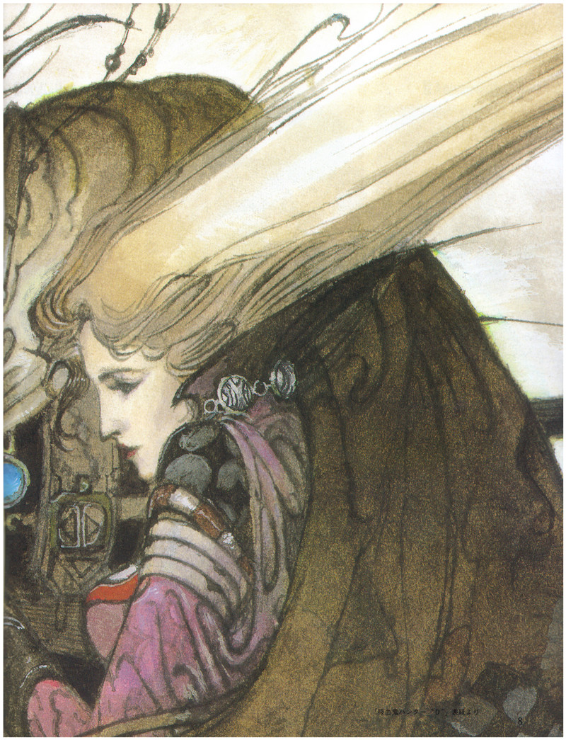 动漫吸血鬼猎人官方世界观资料画集画册原稿美术设计参考图片素材