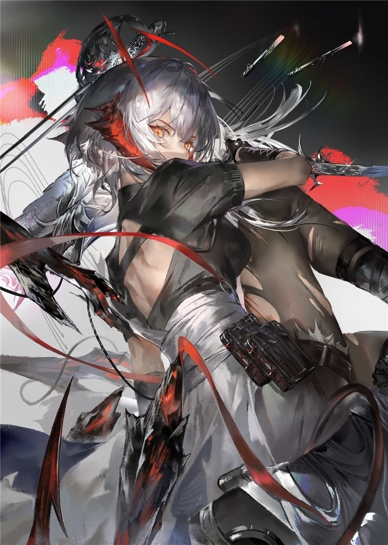 明日方舟维什戴尔官方立绘高清原画4K8K超清壁纸高清美术图片素材[352P-1.25G]