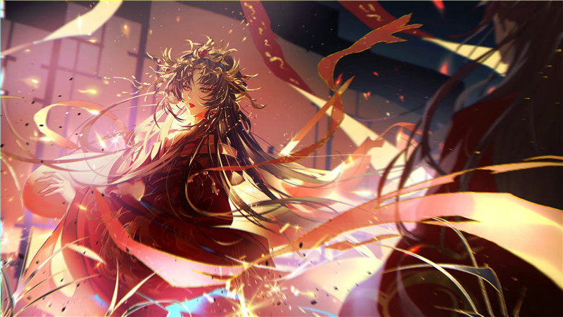 花亦山心之月原画插画立绘高清国风游戏壁纸海报图片素材美术资源