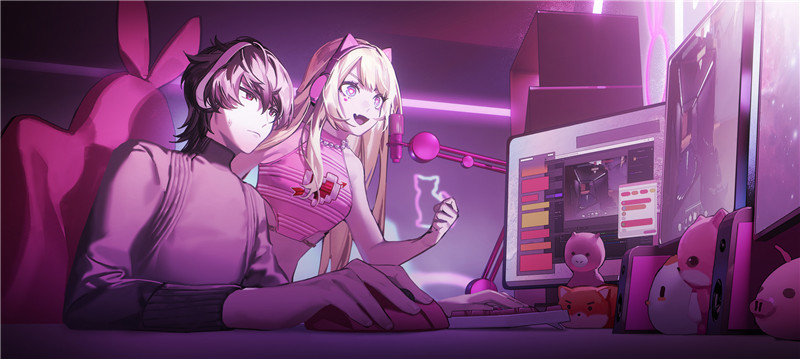 游戏非匿名指令原画插画图集角色立绘高清壁纸海报图片素材包更新