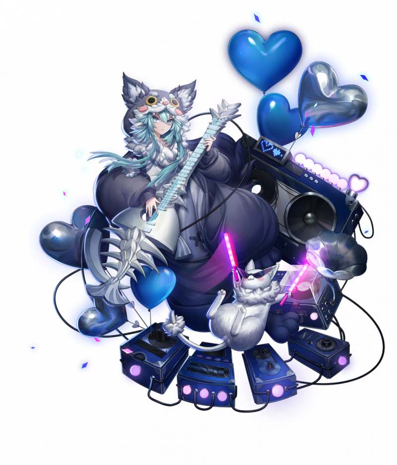 爆裂魔女PNG立绘免扣角色原画插画海报UI图片素材美术素材包更新