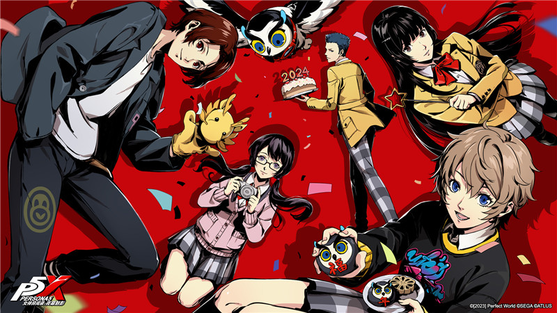 [整合包]女神异闻录夜幕魅影官方立绘原画插画壁纸图片素材二次元动漫设计