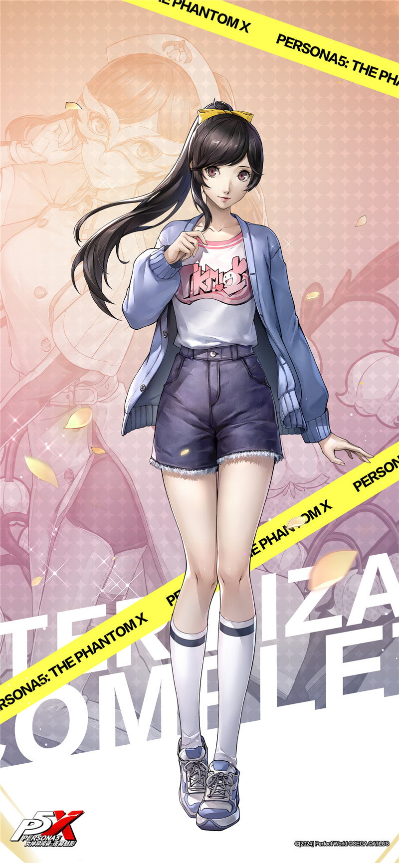 [整合包]女神异闻录夜幕魅影官方立绘原画插画壁纸图片素材二次元动漫设计