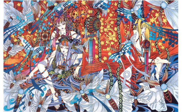 [笠井步]画师笠井步恋字宴/万叶化妆画册图包合集[ACG图包网]