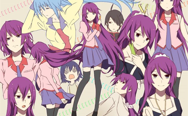 [战场原黑仪]动漫化物语系列角色战场原黑仪图集图包合集_持续更新中[1.2G][ACG图包网]