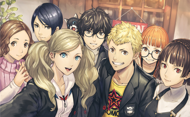 [1.06G]游戏Persona 5女神异闻录5同人图包合集_持续更新中