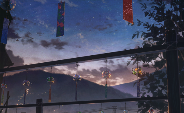 [8.5G]动漫二次元黄昏傍晚晚霞背景壁纸图包8.5G大合集[ACG图包网]