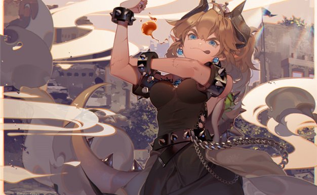 任天堂同人库巴姬幽灵姬图集图包合集_持续更新[13G]