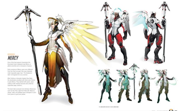 [守望先锋]游戏守望先锋overwatch艺术设定集角色人设资料集图包合集[ACG图包网]