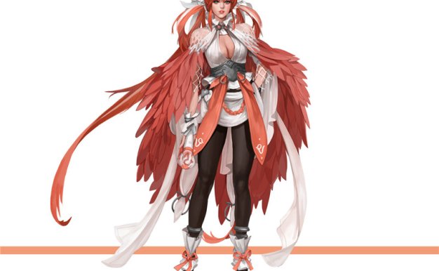 韩国插画师Myoungjin Shin角色设计立绘原画插画作品合集[ACG图包网]