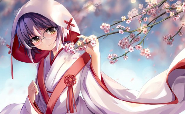 [491M][老物]动漫凉宫春日的忧郁角色长门有希同人高清壁纸插画图包合集_持续更新中