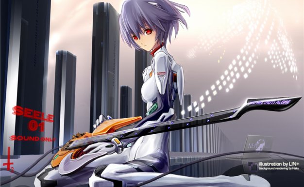 动漫EVA新世纪福音战士绫波丽相关高清壁纸图包_持续更新