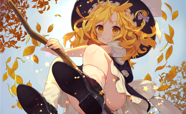 [1.54G]东方project雾雨魔理沙高清壁纸同人图片图包合集_持续更新中