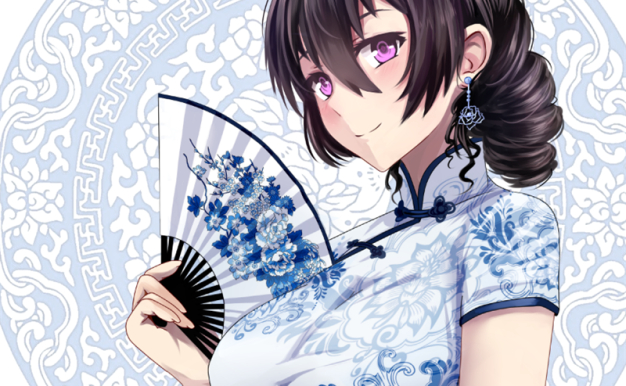 [307M]和风/旗袍扇子少女高清壁纸插画图包合集_持续更新中