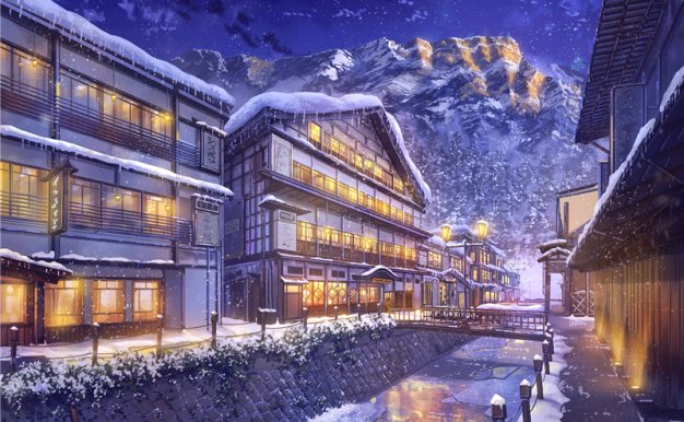 [1.86G]动漫二次元日系意境场景风景图包合集