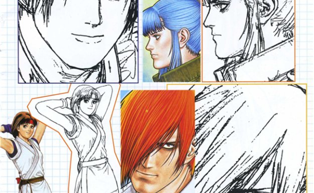 [186M]拳皇94-97完全设定原画集 美术资料集