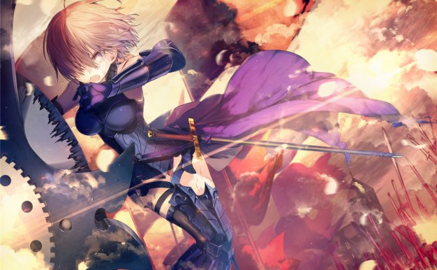 [2.5G]FGO/fate系列角色盾娘玛修·基列莱特图集图片欣赏图包合集_持续更新