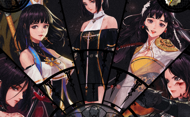 [201M]DNF女圣职者图集立绘素材二觉原画插画同人图片素材合集 美术资料_持续更新