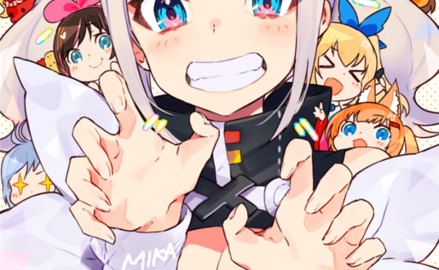 [1.27G]虚拟主播辉夜月同人图集原画插画CG线稿超清壁纸图片素材美术资料