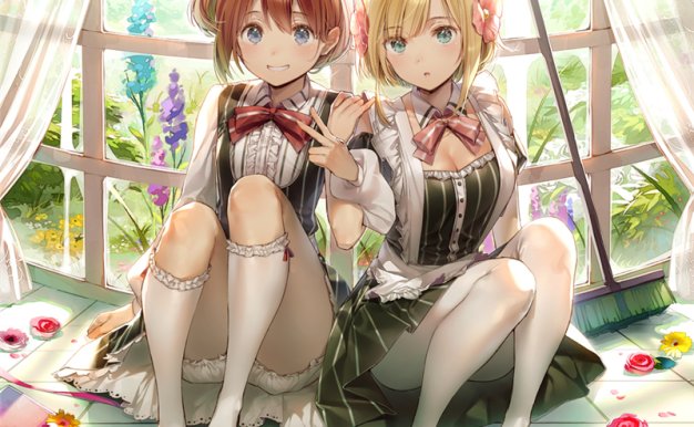 动漫日系插画萝莉玛丽珍鞋女仆鞋图片素材绘画参考 美术设计资料