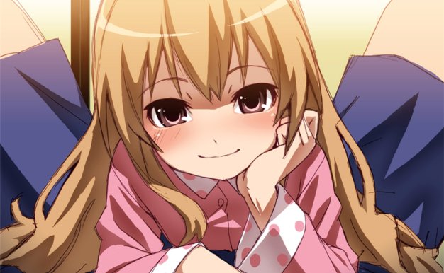 动漫龙与虎逢坂大河同人图集原画插画壁纸线稿图片素材 美术资料