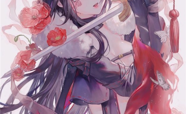 [995M]fate/FGO系列角色虞美人图集原画插画P站同人图片素材 图包合集