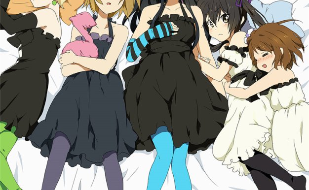 动漫轻音少女相关图集画册立画插画立绘壁纸图片素材美术绘画资料