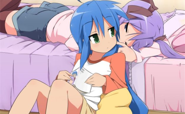 动漫幸运星角色泉此方P站pixiv同人图集原画插画线稿壁纸图片素材