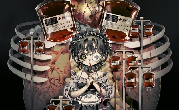 韩国画师Inhye原画插画图集素材美术绘画临摹参考资料 图片素材