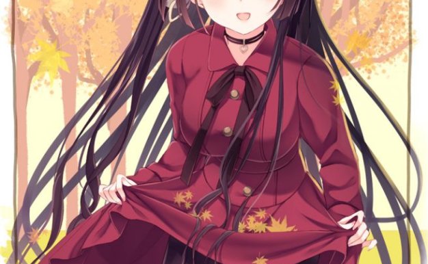 动漫二次元插画贝雷帽少女图集原画插画CG壁纸图片素材 美术资料