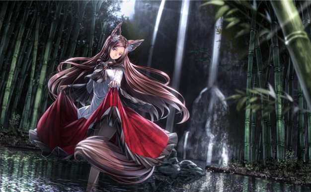 东方project系列今泉影狼同人图集原画插画线稿壁纸美术图片素材