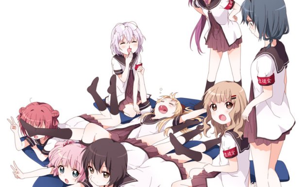 动漫摇曳百合P站pixiv同人图集原画插画CG图片素材 绘画美术资料